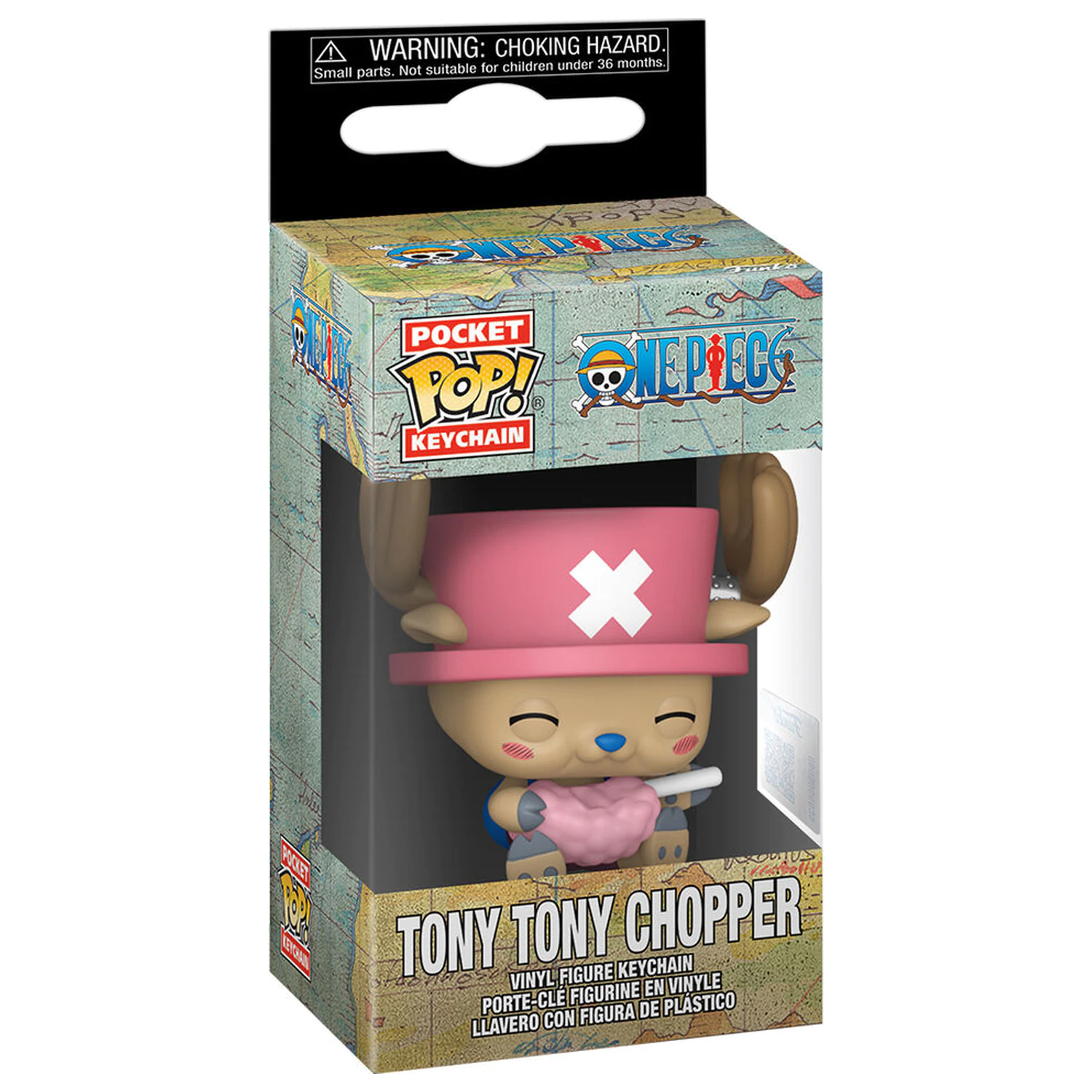 Funko Pocket POP Schlüsselanhänger One Piece Tony Tony Chopper Produktfoto