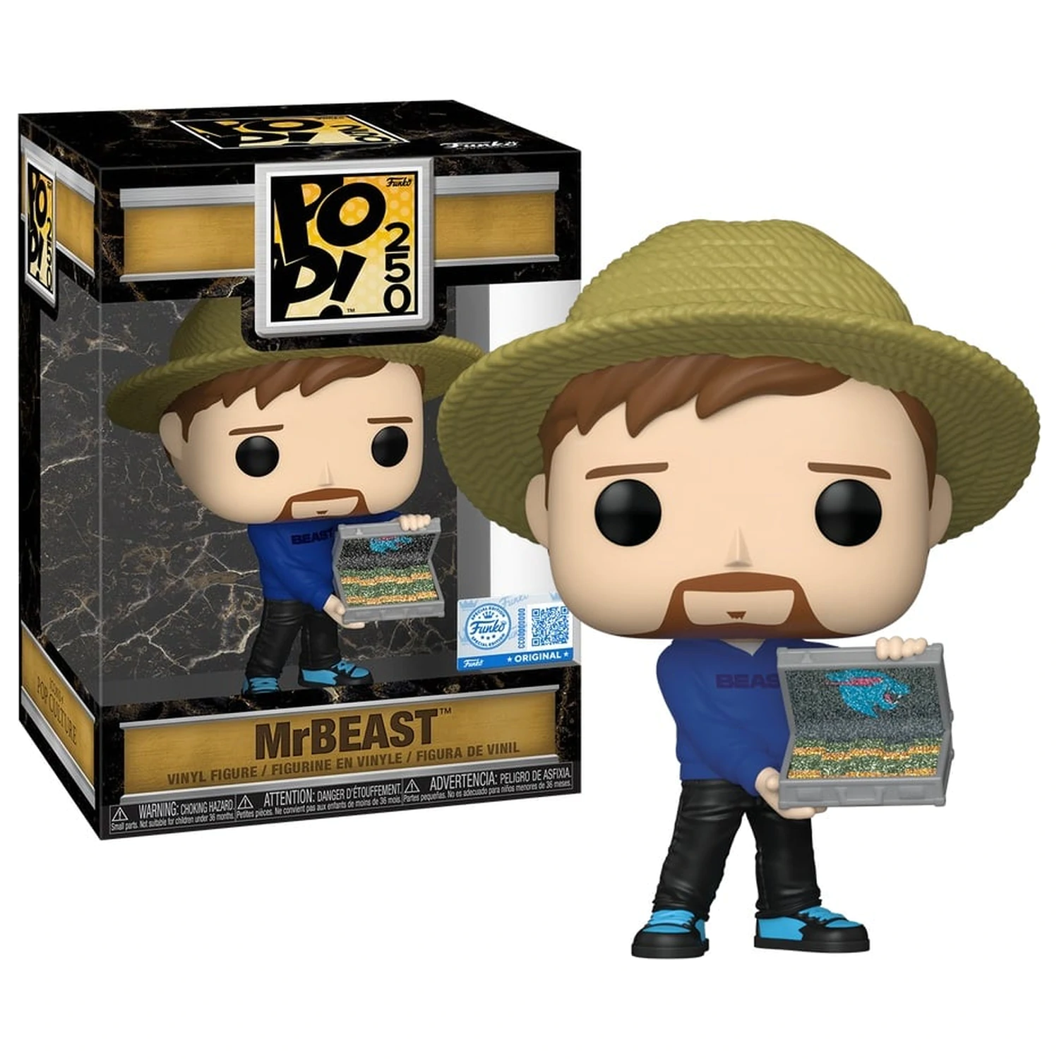 Funko POP 250 Funko POP Figur Celebrity MrBeast Produktfoto