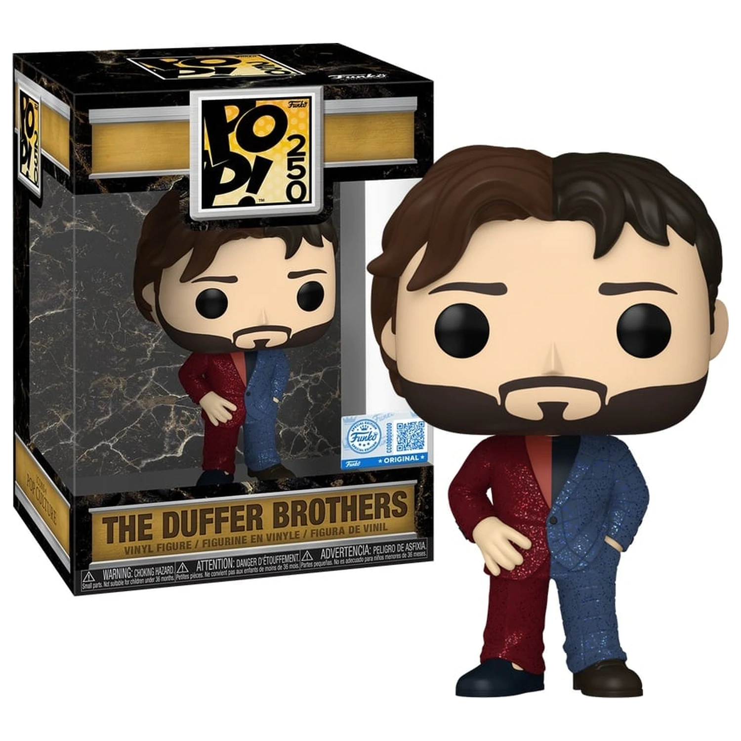 Funko POP 250 Funko POP Figur Celebrity The Duffer Brothers Produktfoto