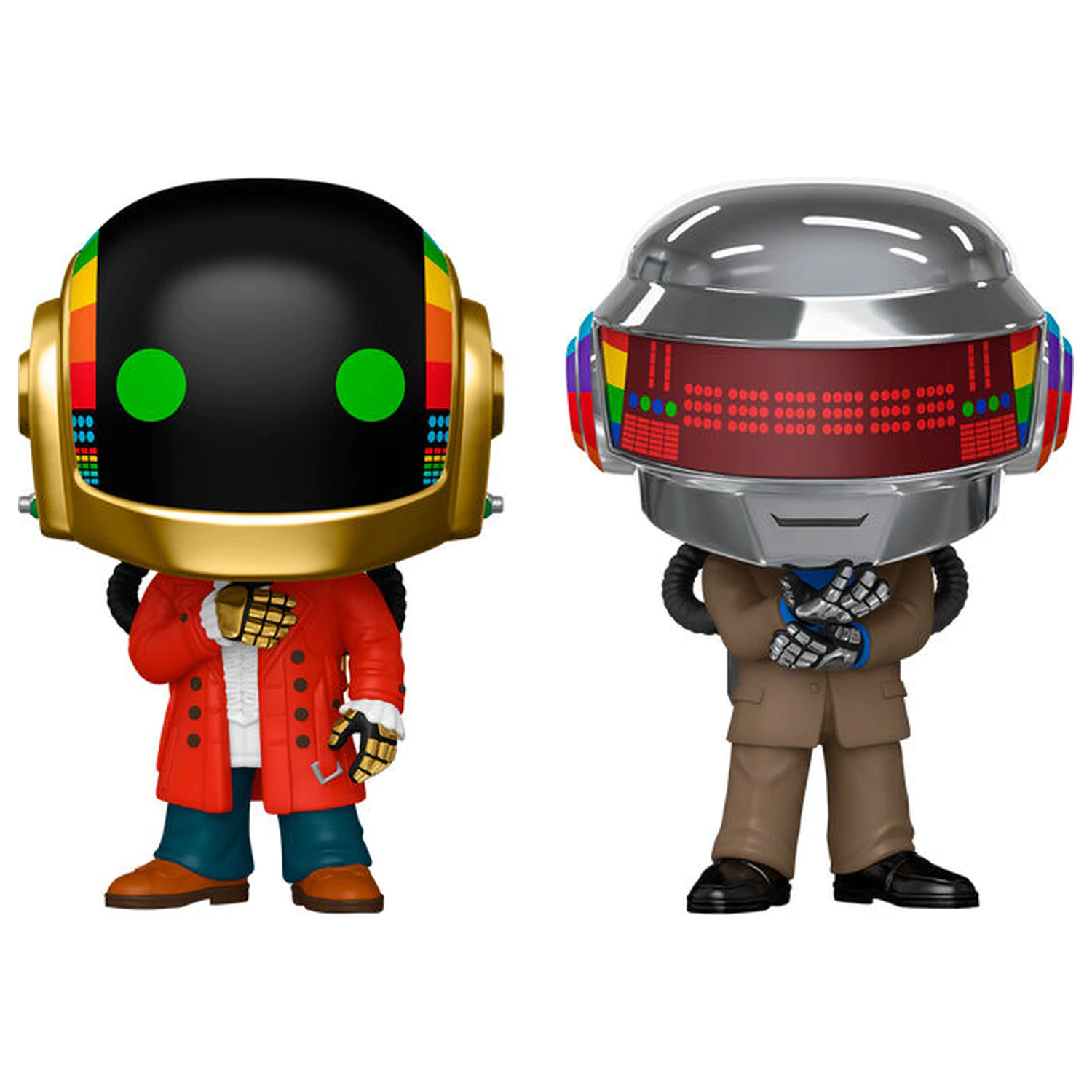 Funko POP Pack 2 Figuren Daft Punk Discovery Era Produktfoto