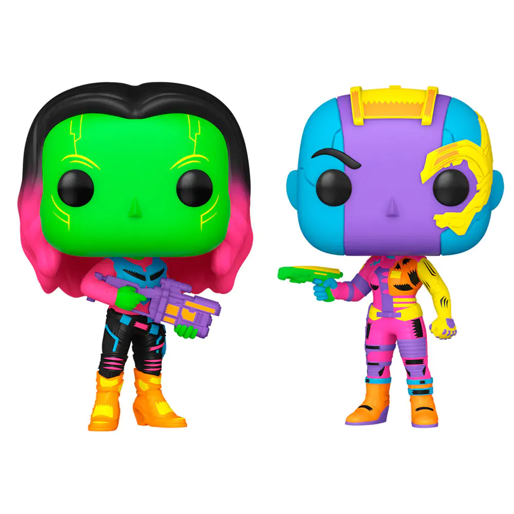 Funko POP 2er-Pack Figuren Marvel Guardians of the Galaxy Gamora & Nebula Exclusive termékfotó