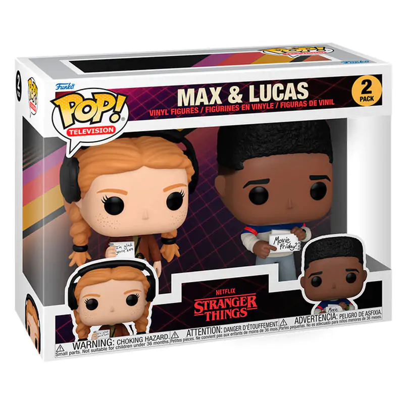 Funko POP 2er-Pack Figurn Stranger Things Max & Lucas termékfotó