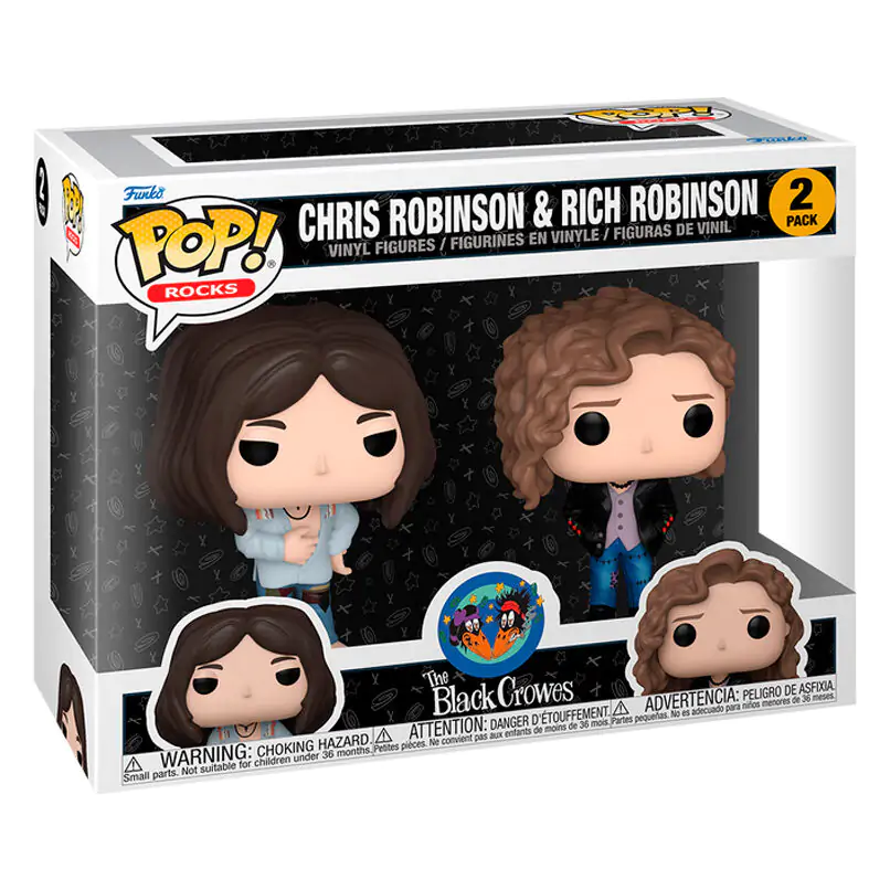 Funko POP 2er-Pack Figurn The Black Crowes Chris Robinson & Rich Robinson termékfotó