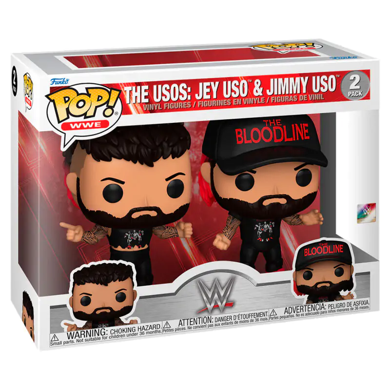 POP 2er-Pack WWE Jey Uso & Jimmy Uso Produktfoto