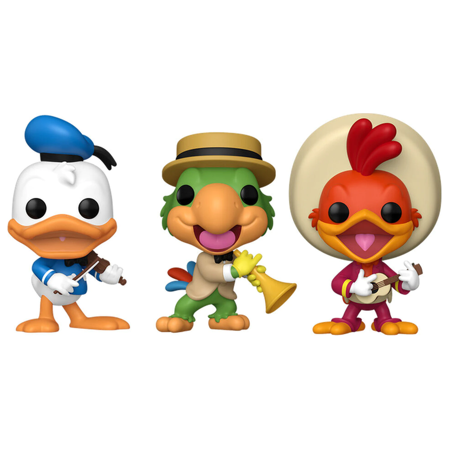 Funko POP 3er-Pack Figuren Disney The Three Caballeros Produktfoto