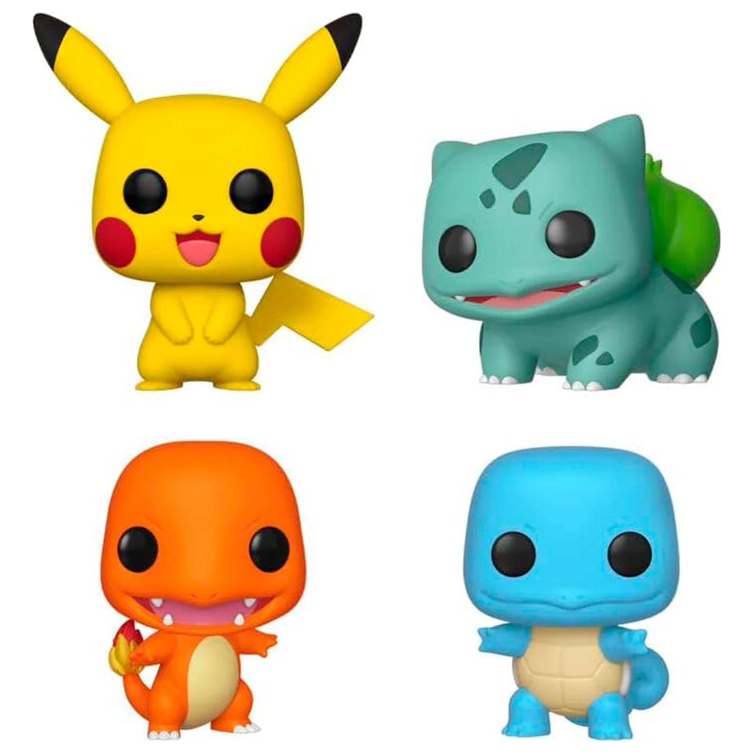 Funko POP Pack mit 4 Figuren Pokemon Starters Exclusive Produktfoto