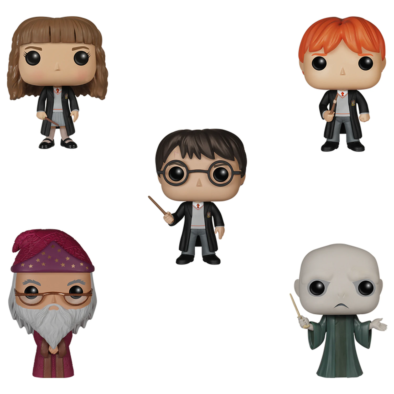 Funko POP Packung 5 Figuren Harry Potter Produktfoto