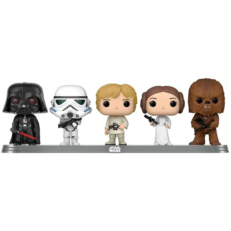 POP 5-er Pack Figuren Star Wars Classics Exclusive Produktfoto