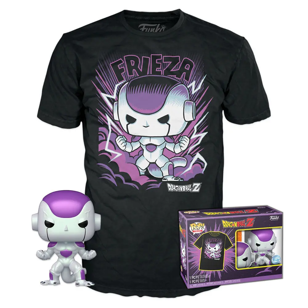 Dragon Ball Frieza Funko POP Figur & T-Shirt Set termékfotó