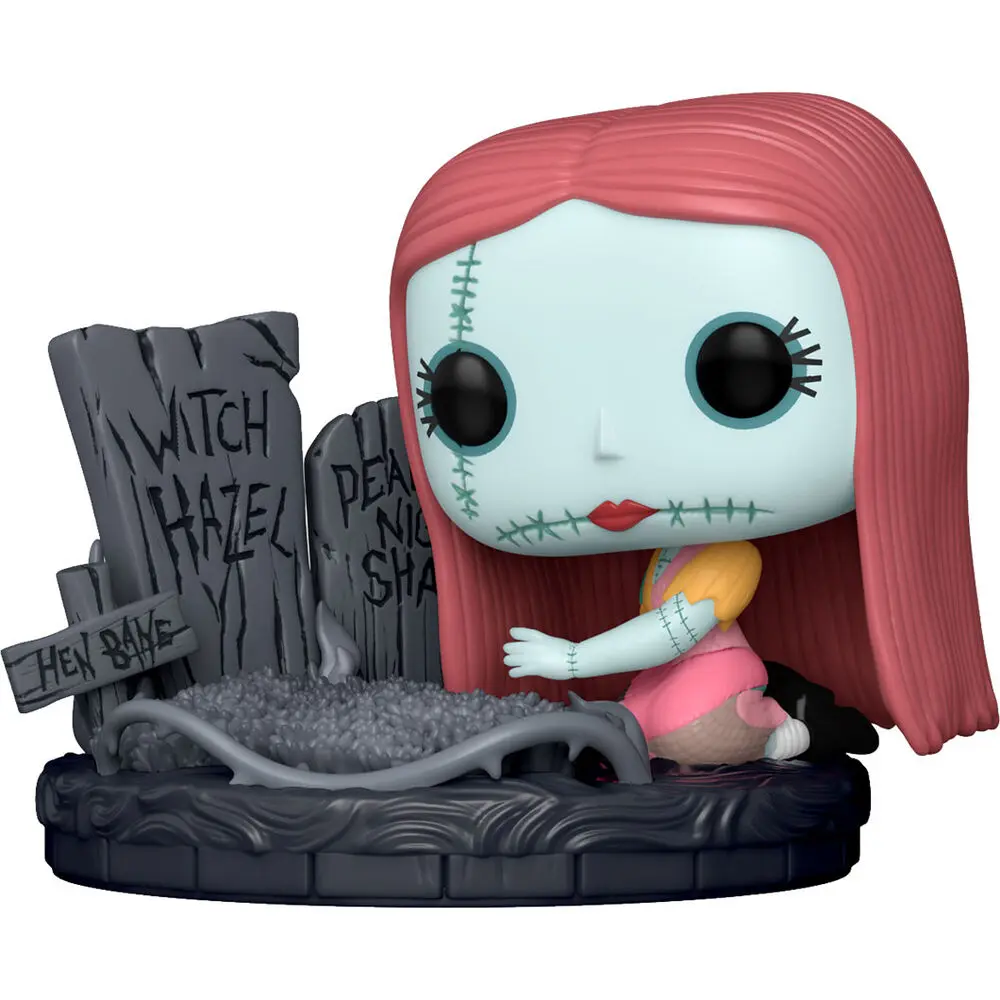 Nightmare before Christmas 30th POP! Disney Vinyl Figur Sally w/Gravestone 9 cm termékfotó