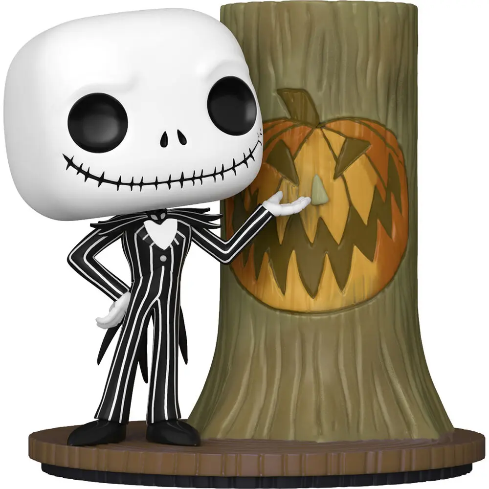 Nightmare before Christmas 30th POP! Deluxe Vinyl Figur Jack w/H.Town Door 9 cm termékfotó