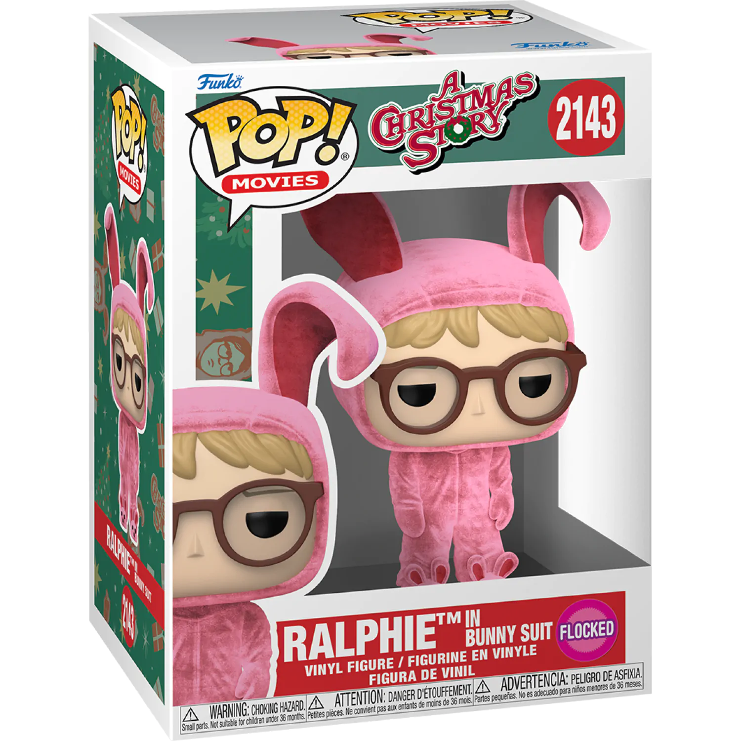 Funko POP Figur A Christmas Story Ralphie im Hasenkostüm Produktfoto