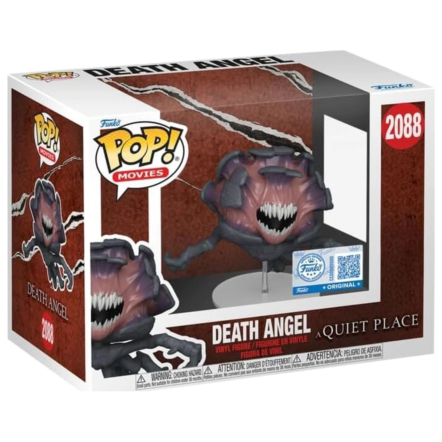 Funko POP Figur Premium A Quiet Place Death Angel Exclusive Produktfoto
