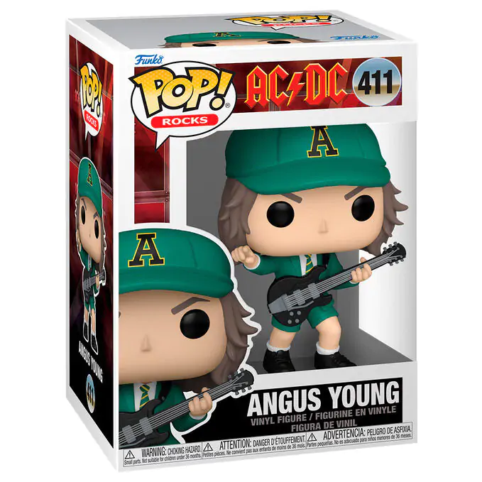 Funko POP Figur AC/DC Angus Young Green termékfotó