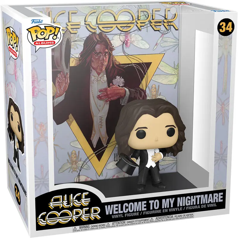 Alice Cooper POP! Albums Vinyl Figur Welcome to My Nightmare 9 cm termékfotó