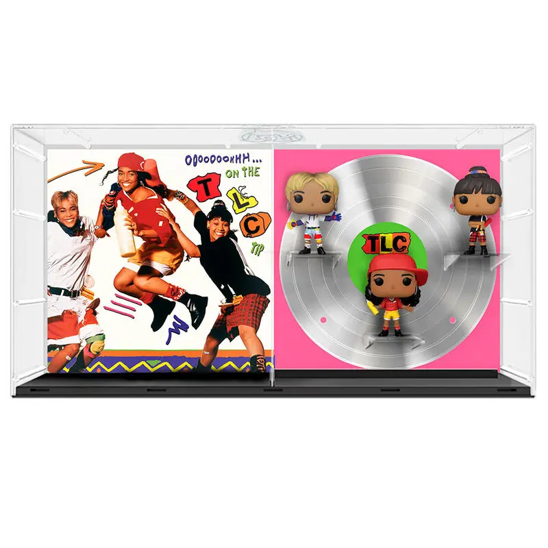 TLC POP! Albums DLX Vinyl Figur 3-Pack Oooh on the TLC Tip 9 cm Produktfoto