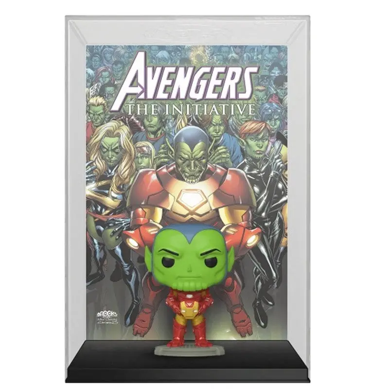 POP Figur Album Marvel Avengers Skrull as Iron Man Exclusive termékfotó