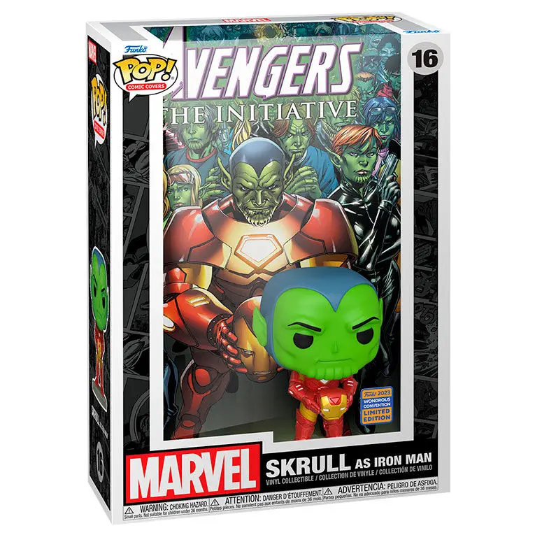 POP Figur Album Marvel Avengers Skrull as Iron Man Exclusive termékfotó