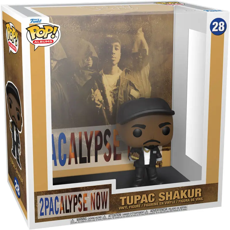 Tupac POP! Albums Vinyl Figur 2pacalypse Now 9 cm Produktfoto