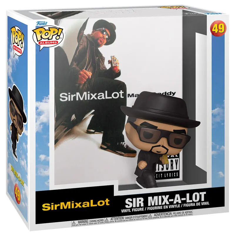 Sir Mix-a-Lot POP! Albums Vinyl Figur Mack Daddy 9 cm Produktfoto