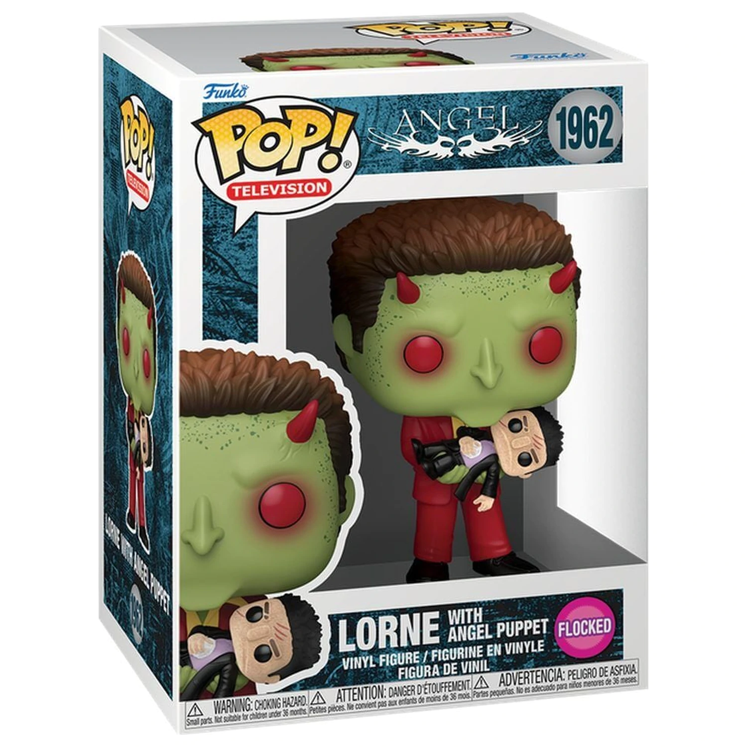 Funko POP Figur Angel Lorne with Angel Puppet Produktfoto