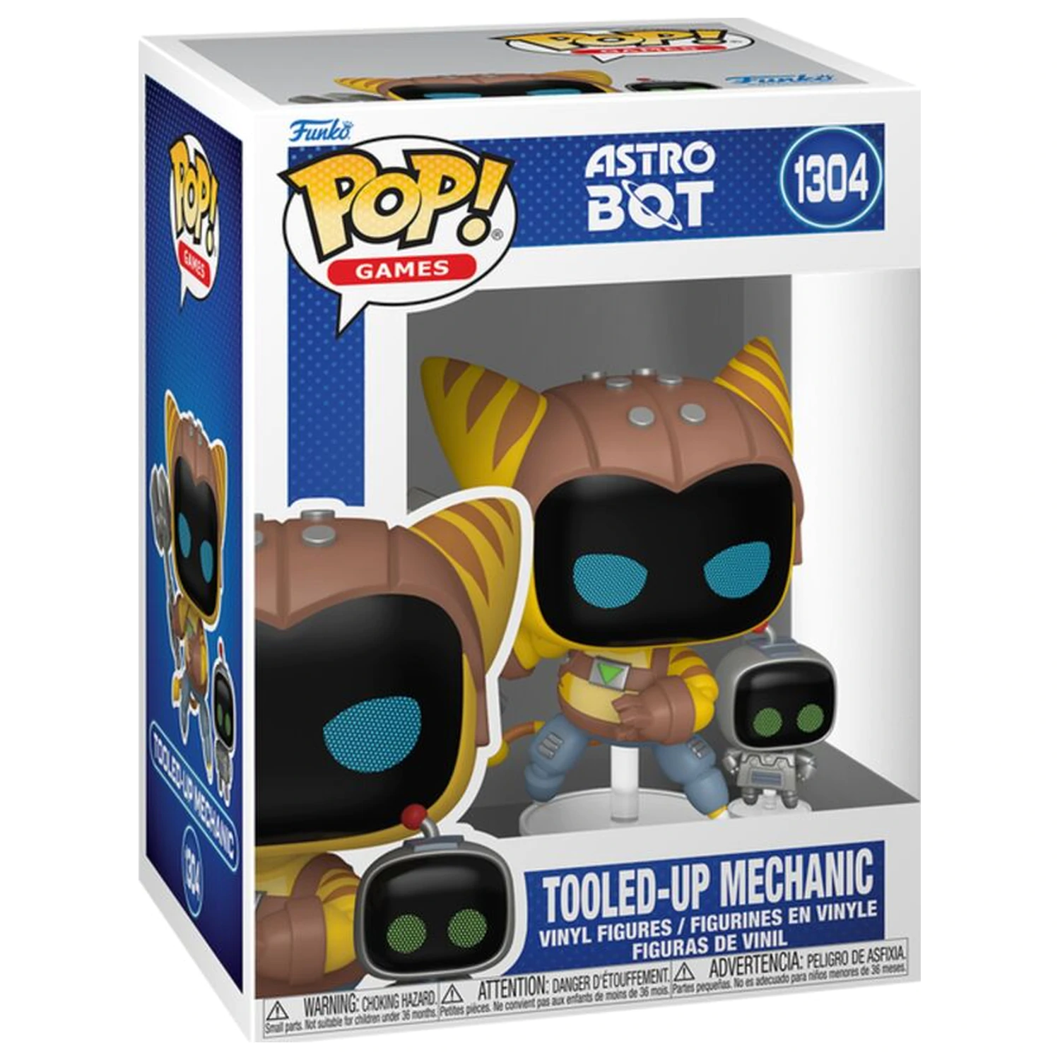 Funko POP Figur Astro Bot & Buddy Tooled-Up Mechanic Produktfoto