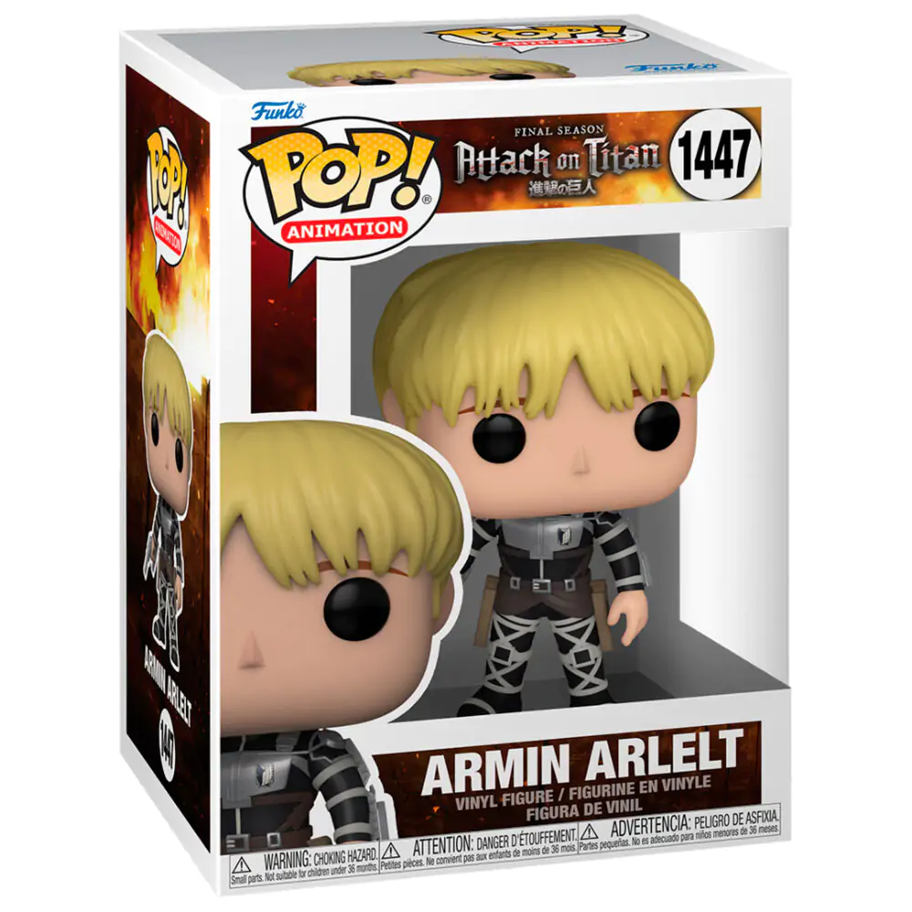 POP Figur Attack on Titan Armin Arlelt termékfotó