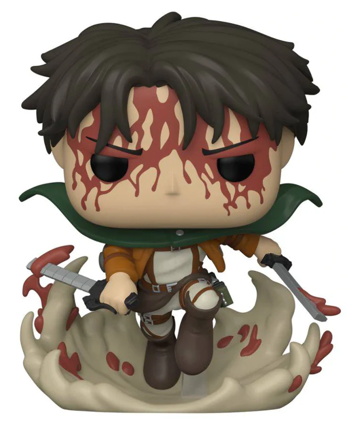 POP Figur Attack on Titan Battle Levi Exclusive Produktfoto