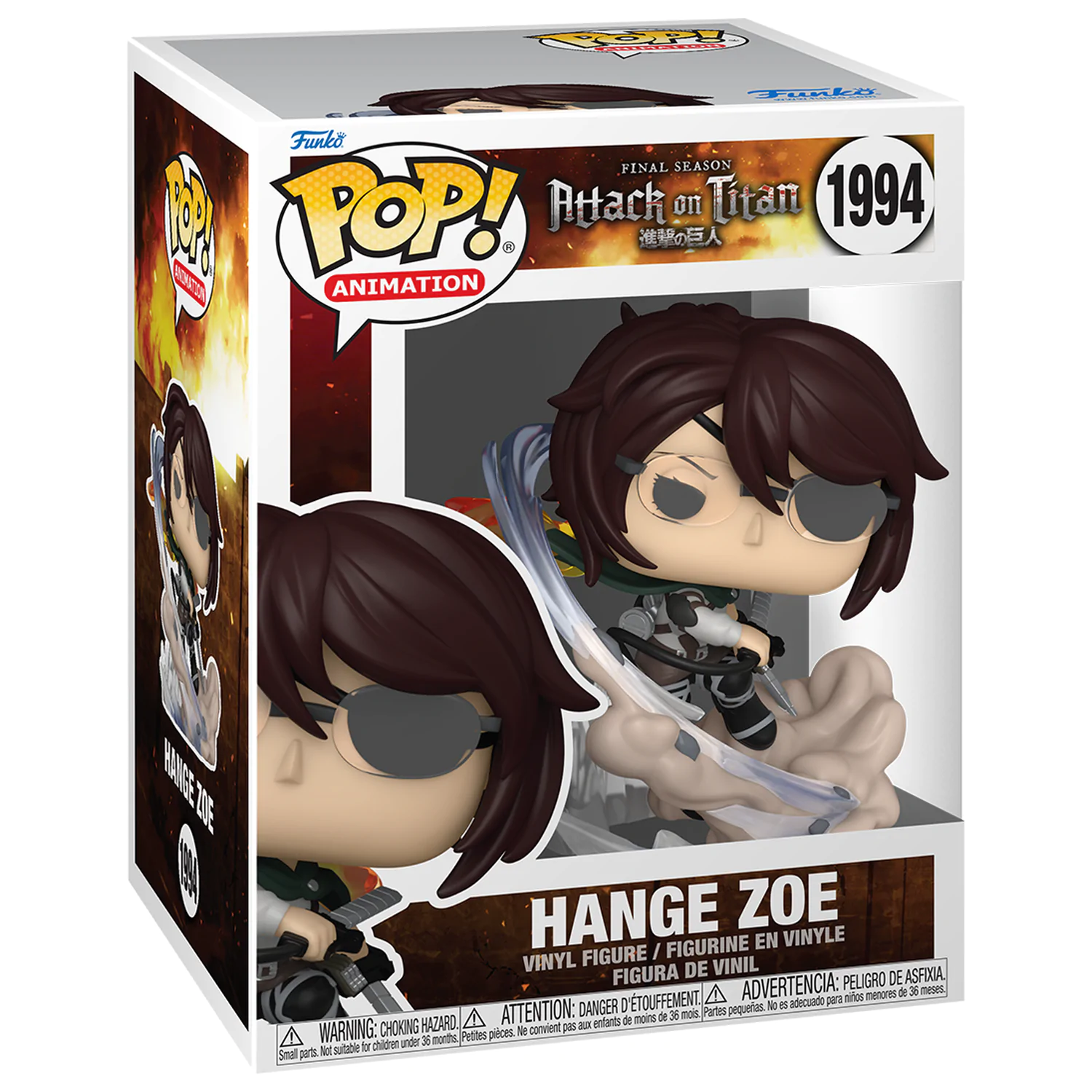 Funko POP! Figur Attack on Titan Hange Zoe Produktfoto