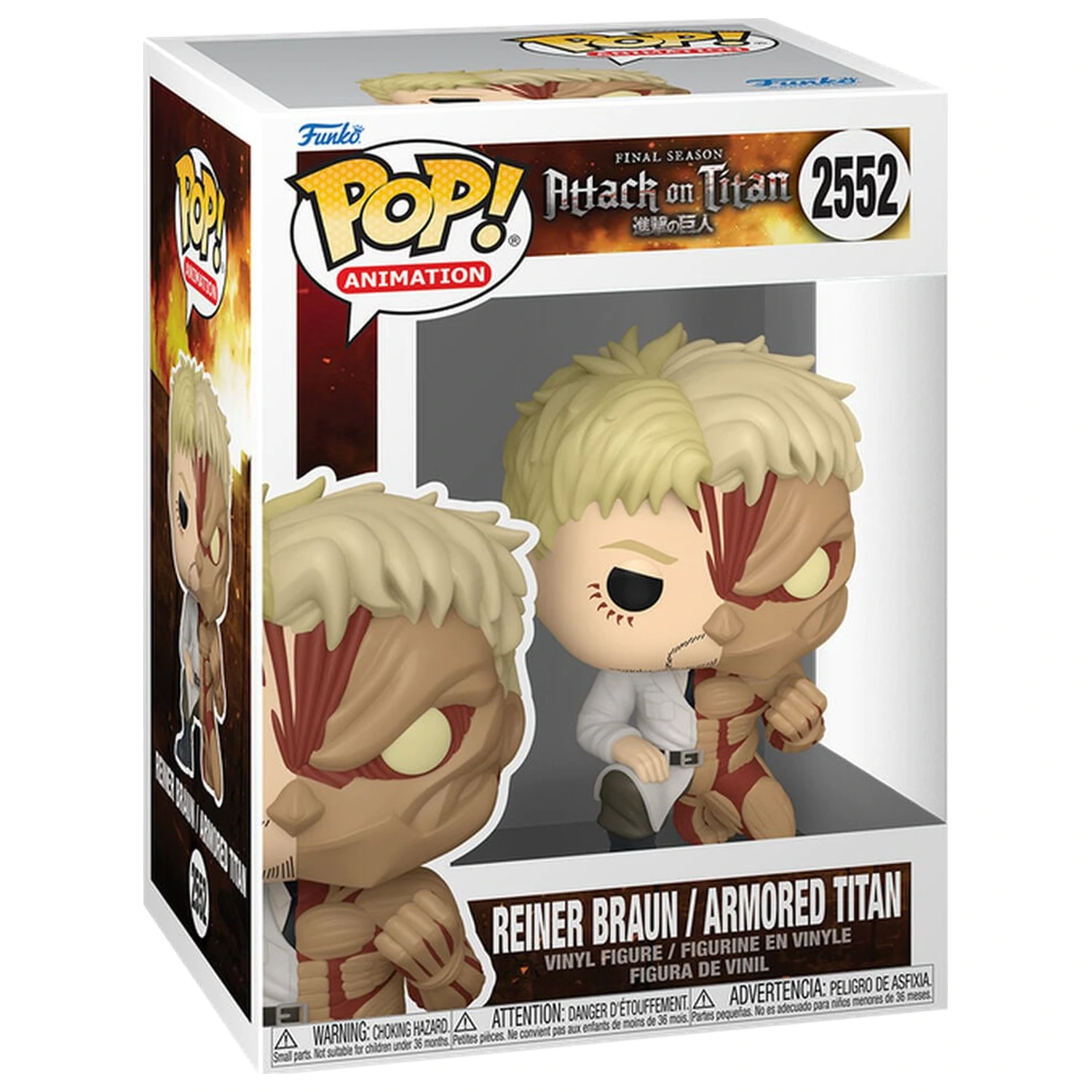 Funko POP Figur Attack on Titan Reiner Braun / Armored Titan Produktfoto