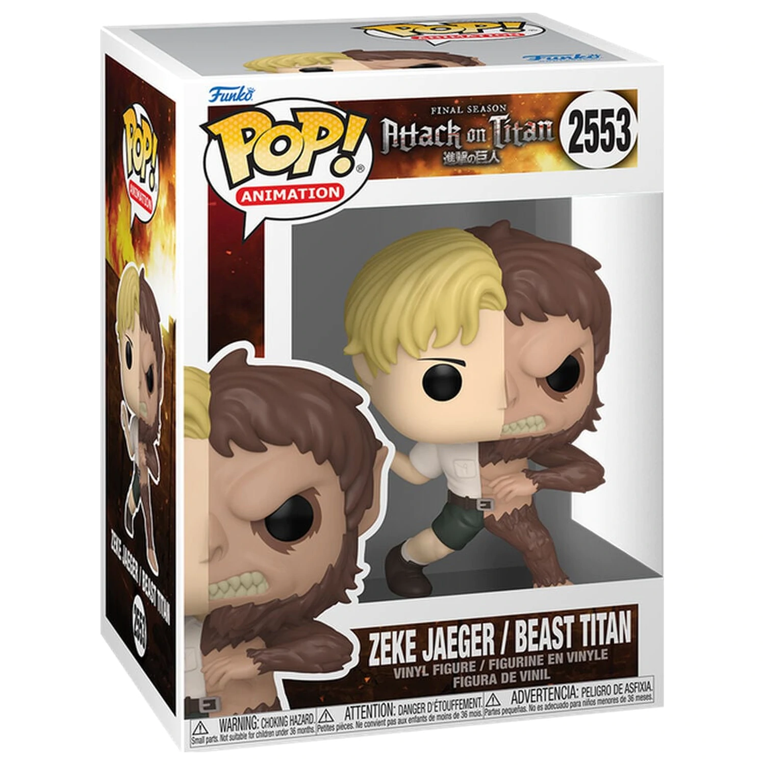 Funko POP Figur Attack on Titan Zeke Jaeger / Beast Titan Produktfoto