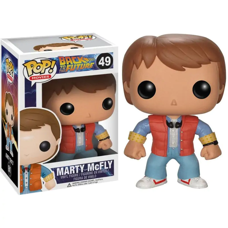 Zurück in die Zukunft POP! Vinyl Figur Marty 9 cm Produktfoto
