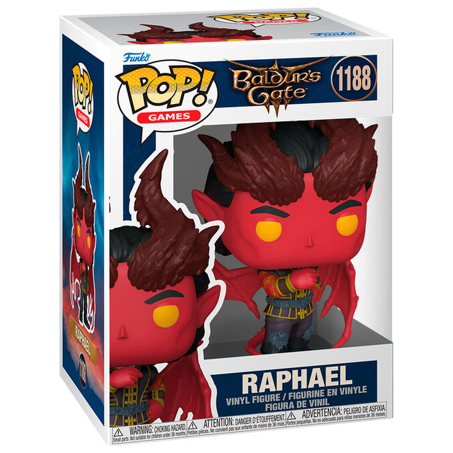 Funko POP Figur Baldur's Gate 3 Raphael Cambion Devil Produktfoto