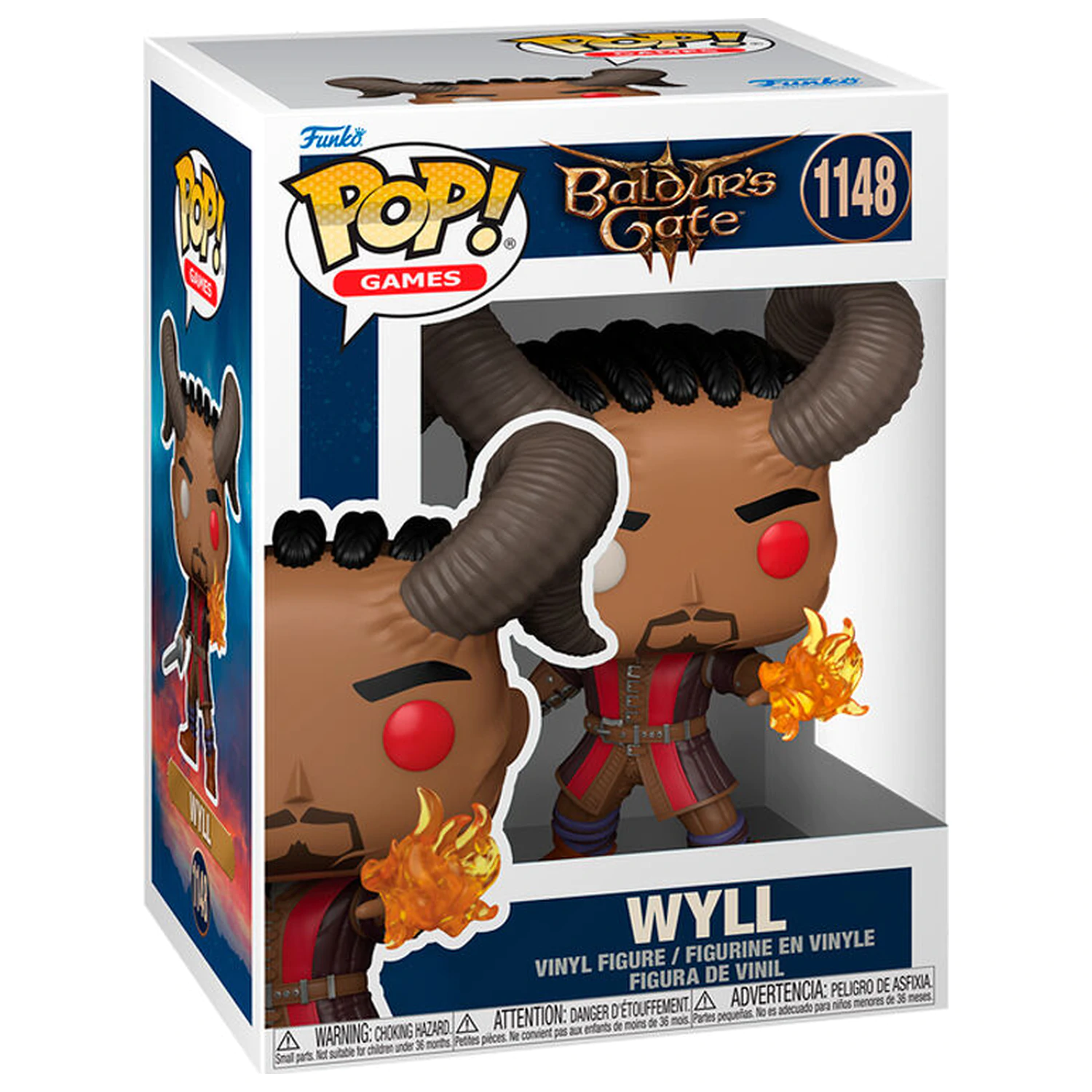 Funko POP Figur Baldurs Gate Wyll Produktfoto