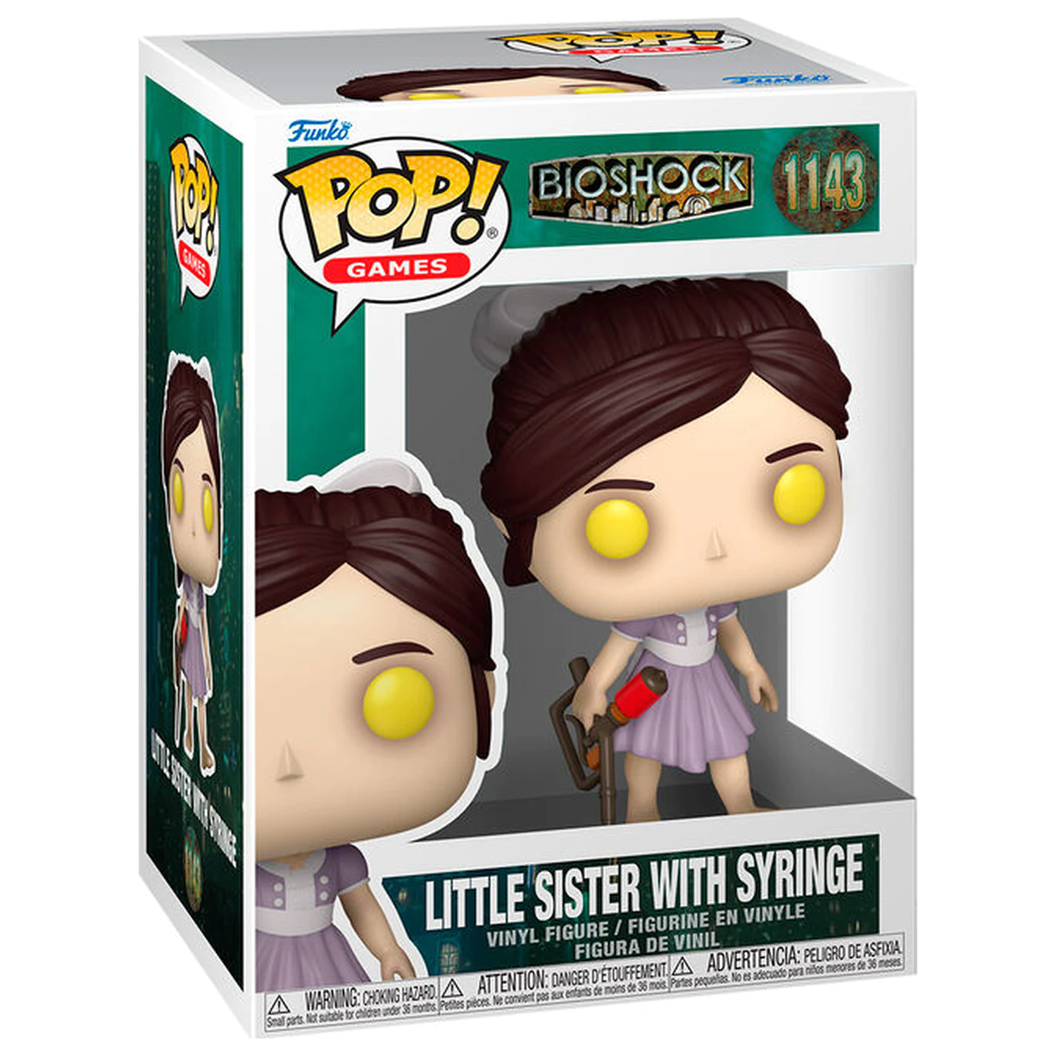 Funko POP Figur Bioshock Little Sister with Syringe Produktfoto