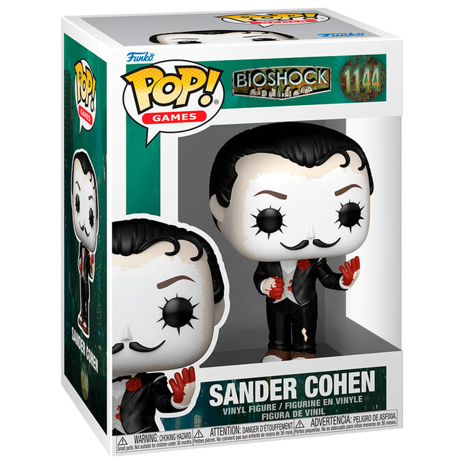 Funko POP Figur Bioshock Sander Cohen Produktfoto