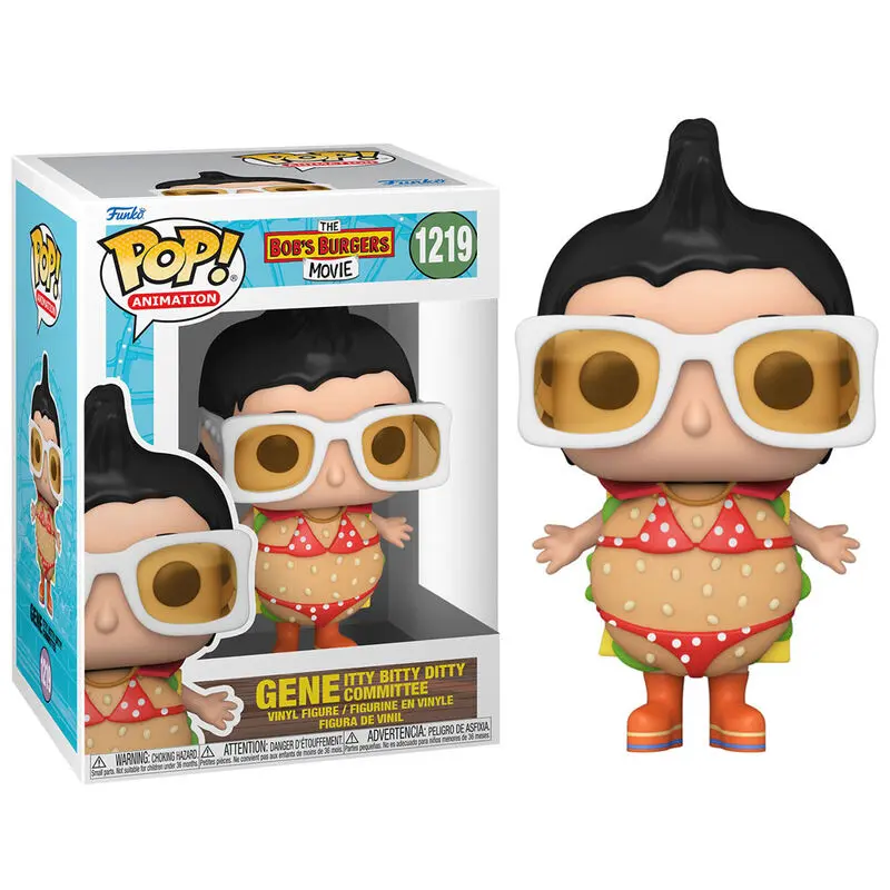 The Bob's Burgers Movie POP! Pride Vinyl Figur Gene Itty Bitty Ditty Committee 9 cm termékfotó