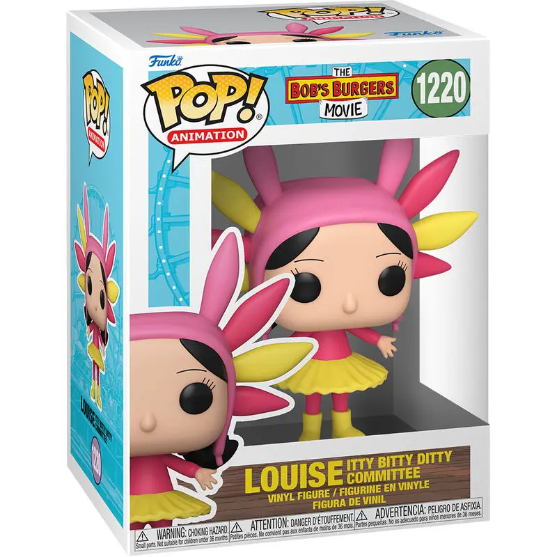 The Bob's Burgers Movie POP! Pride Vinyl Figur Louise Itty Bitty Ditty Committee 9 cm termékfotó