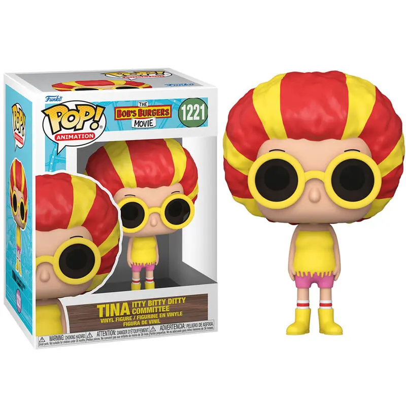 The Bob's Burgers Movie POP! Pride Vinyl-Figur Tina Itty Bitty Ditty Committee 9 Zentimeter Produktfoto