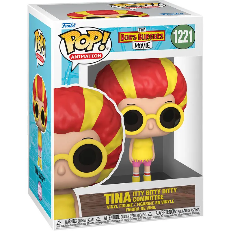 The Bob's Burgers Movie POP! Pride Vinyl-Figur Tina Itty Bitty Ditty Committee 9 Zentimeter Produktfoto