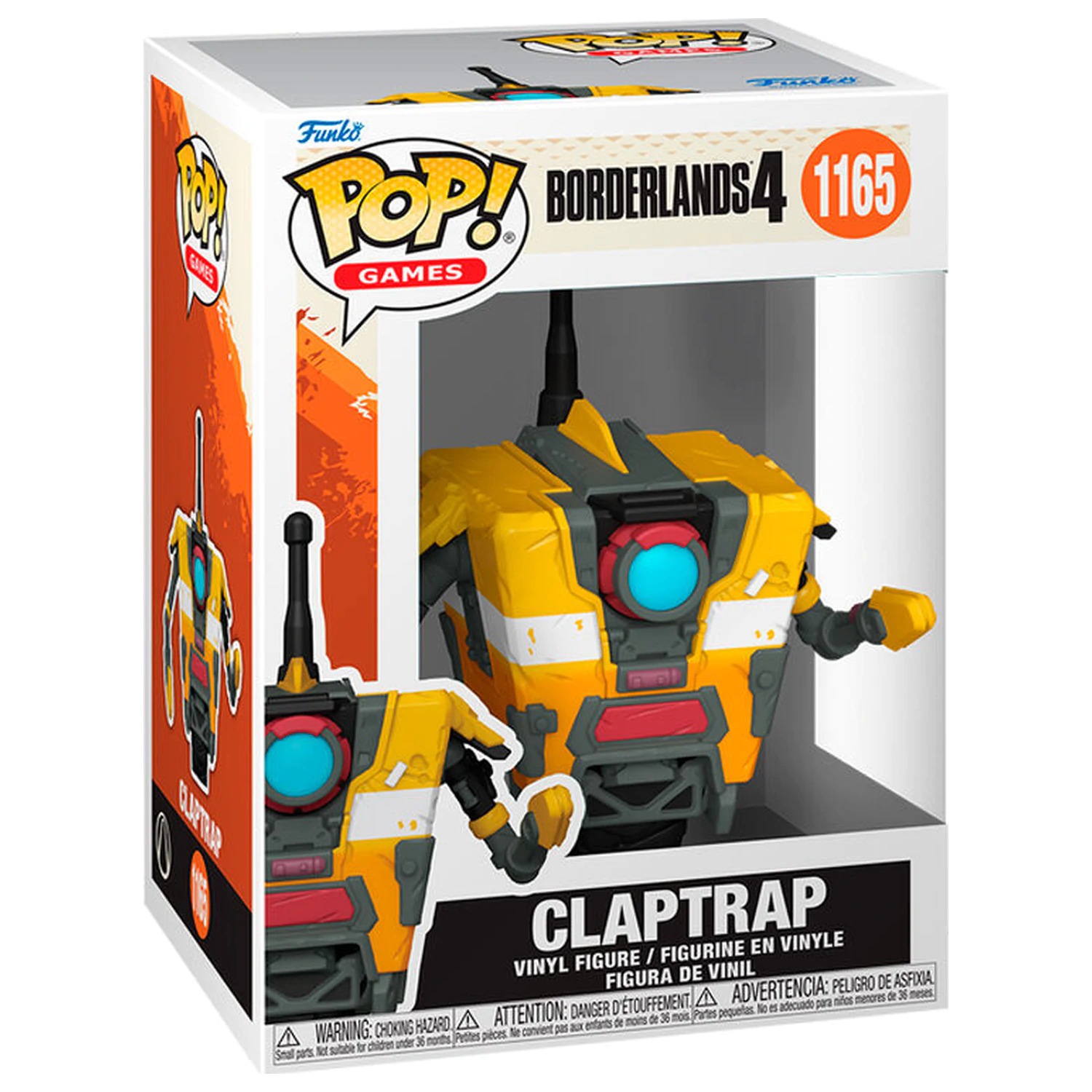 Funko POP Figur Borderlands 4 Claptrap Produktfoto