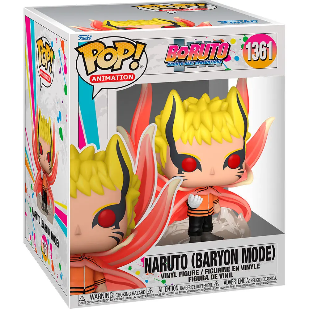Boruto - Naruto Next Generations Super Sized POP! Vinyl Figur Baryon Naruto 15 cm termékfotó
