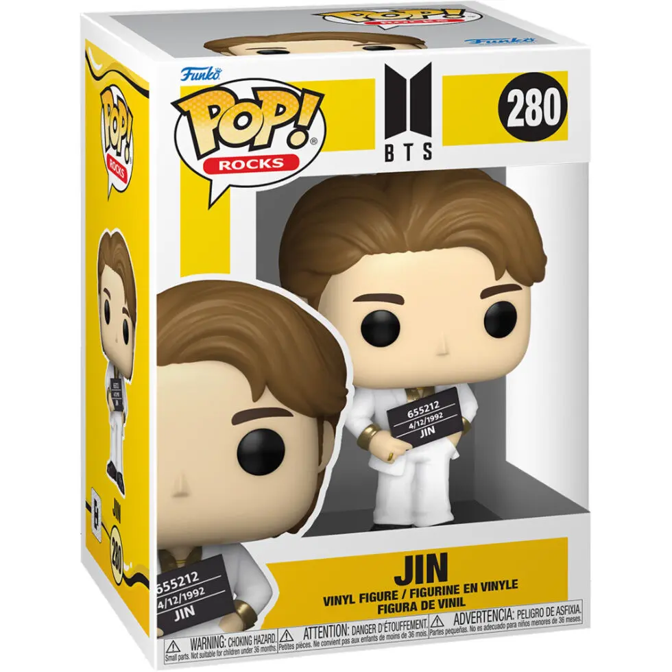 BTS POP! Rocks Vinyl Figur Butter Jin 9 cm termékfotó