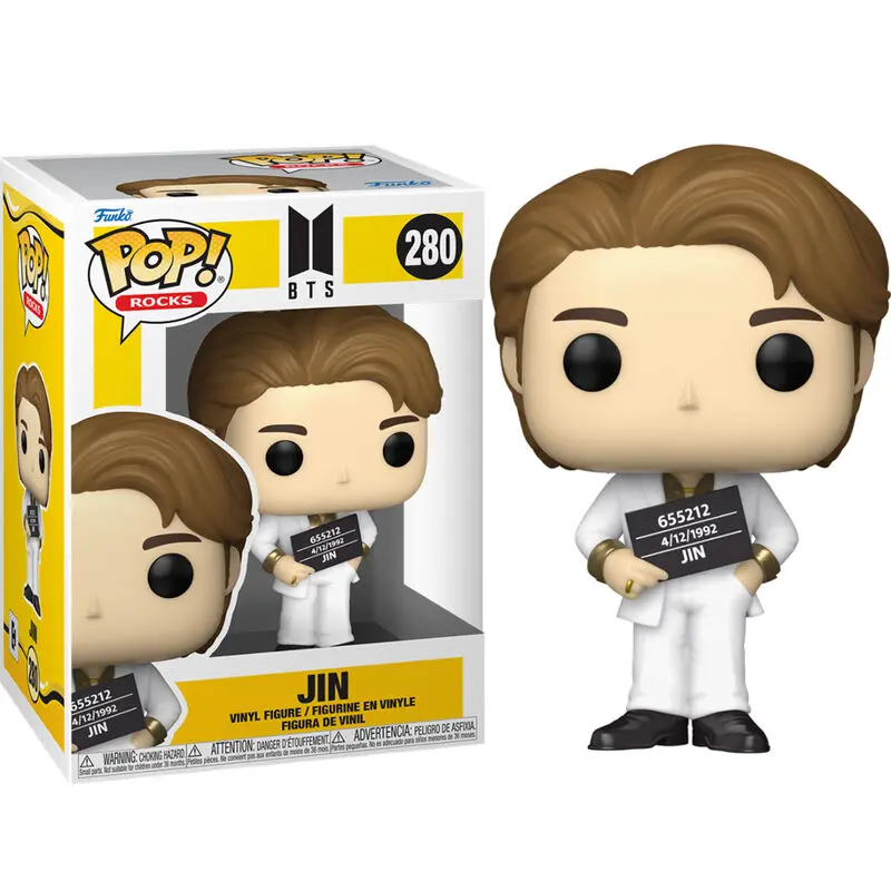 BTS POP! Rocks Vinyl Figur Butter Jin 9 cm termékfotó