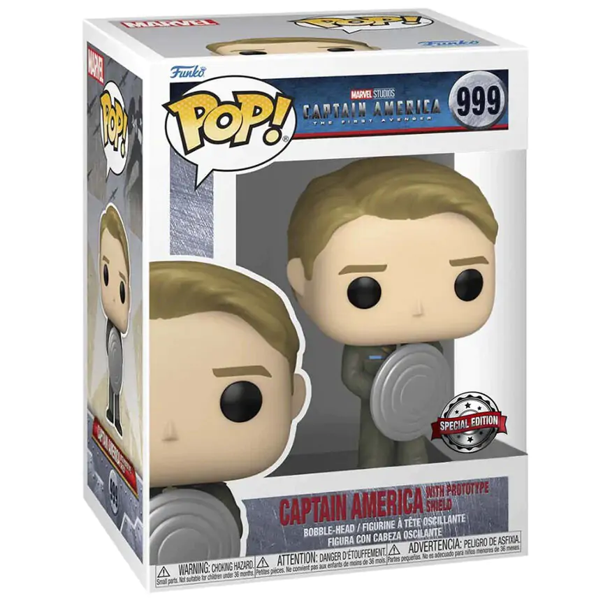 POP Figur Marvel Captain America - Captain America Exclusive termékfotó