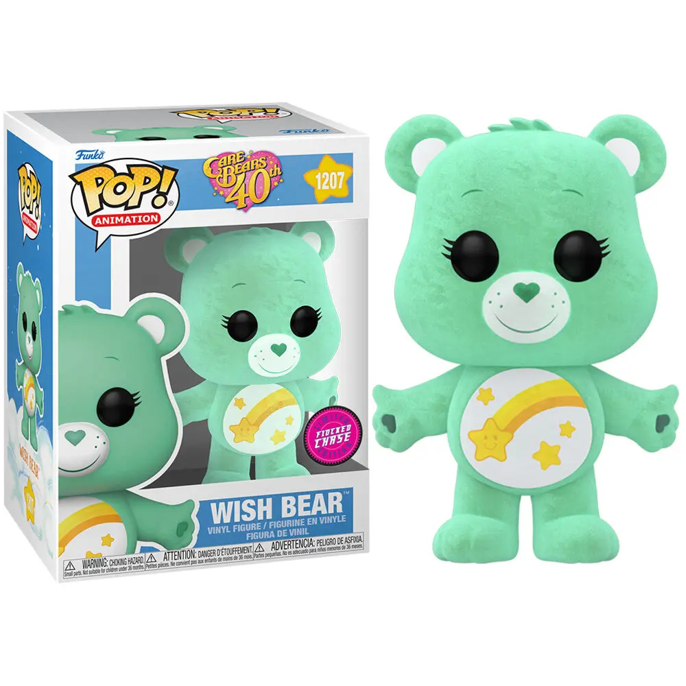 POP Figur Care Bears 40th Anniversary Wish Bear Chase termékfotó