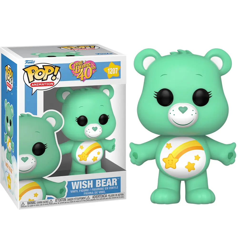 POP Figur Care Bears 40th Anniversary Wish Bear termékfotó