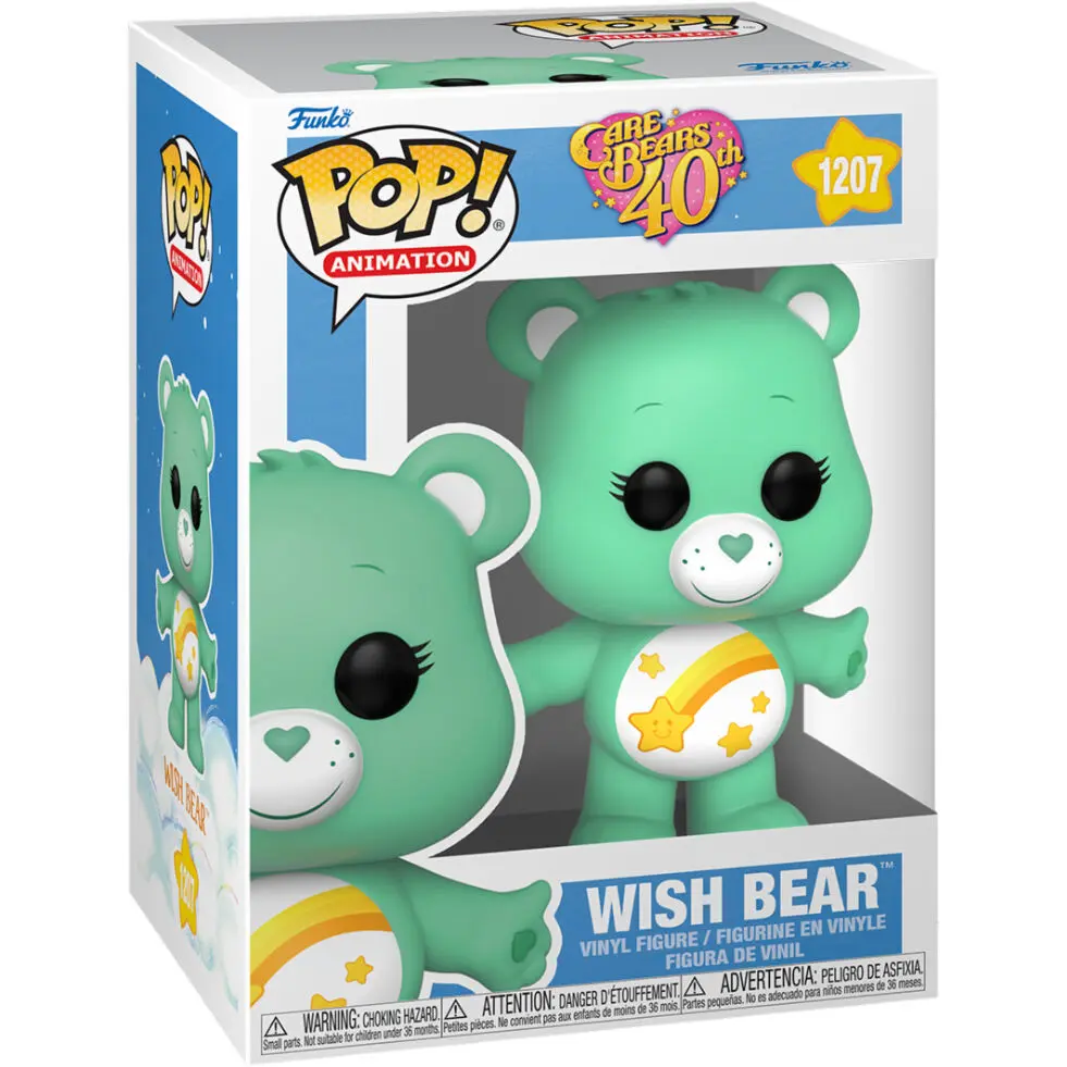 POP Figur Care Bears 40th Anniversary Wish Bear termékfotó