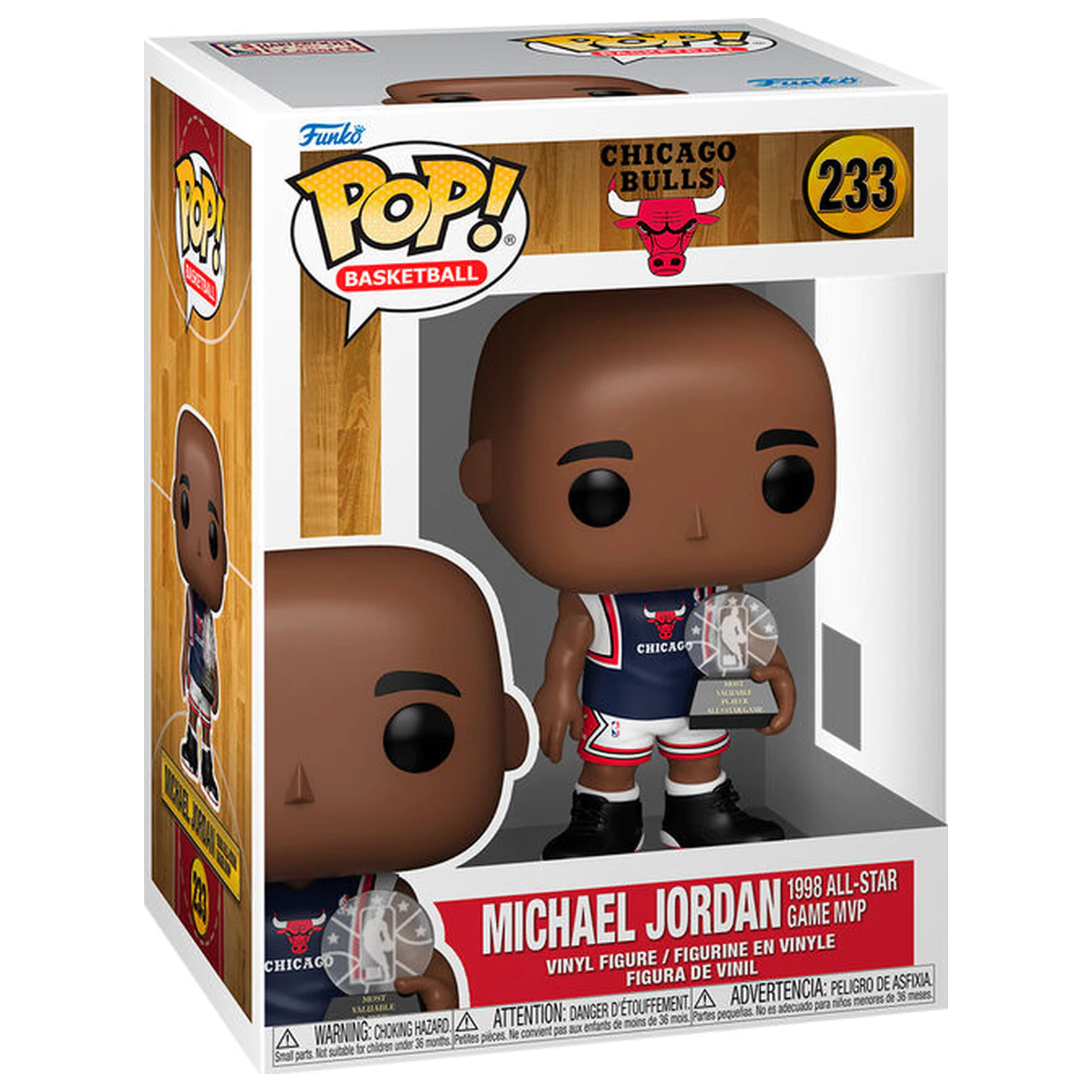 Funko POP Figur Chicago Bulls Michael Jordan 1998 All-Star Game MVP Produktfoto