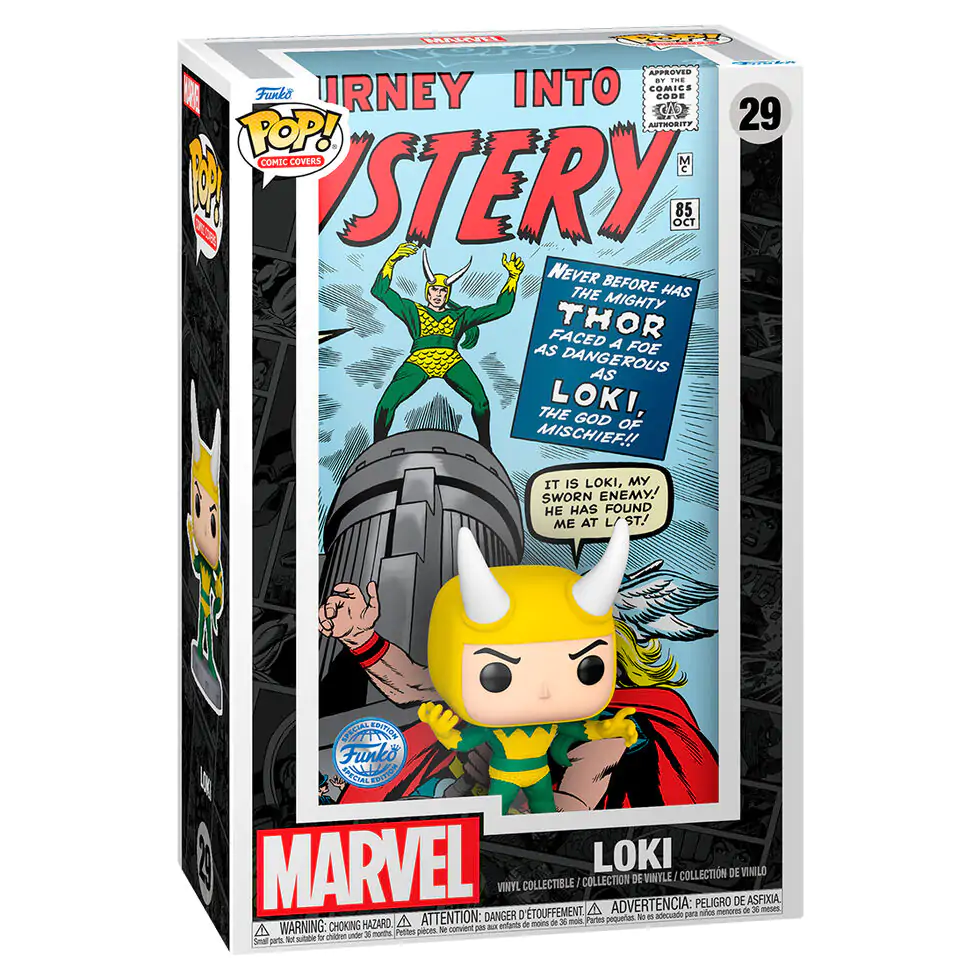 Funko POP Figur Comic Cover Marvel Loki Exclusive Produktfoto